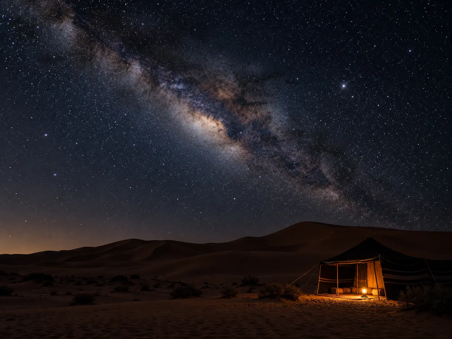 Stargazing in Wahiba Sands